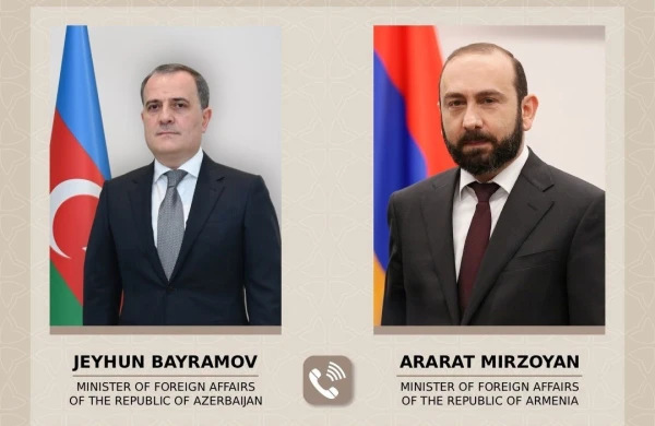 Azərbaycan və Ermənistan xarici işlər nazirləri arasında telefon danışığı olub&nbsp;