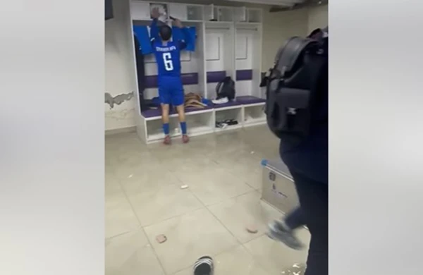 Millimizin qalib gəldiyi stadionu su basdı - VİDEO&nbsp;