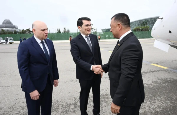 Türkmənistanın Nazirlər Kabineti sədrinin müavini Azərbaycana səfərə gəlib