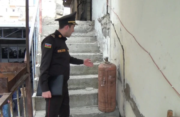 Yanğın təhlükəli avtomobil təmiri sexinin fəaliyyəti dayandırılıb