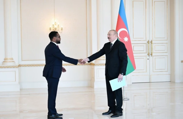 Prezident İlham Əliyev Somalinin yeni səfirini qəbul edib