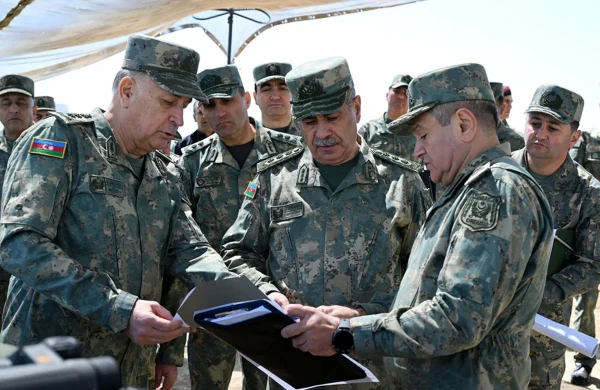 MN rəhbərliyi azad edilmiş ərazilərdə yeni inşa edilən təlim mərkəzi və hərbi hissələrdə olub&nbsp;