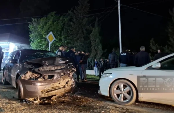 Ağır qəza: Yaralılar var