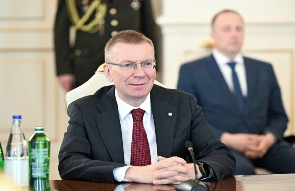 Latviya Prezidentinin Azərbaycana səfəri başa çatıb&nbsp;