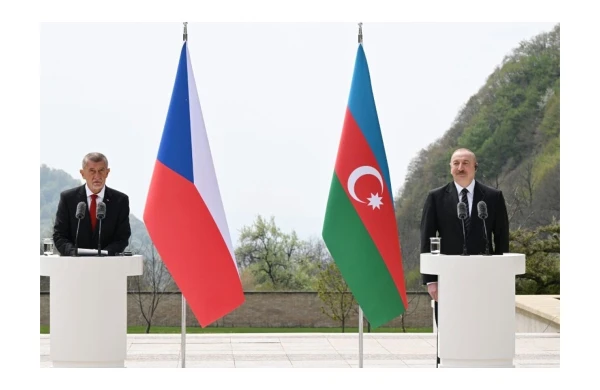 Çexiyanın Baş naziri: Milli enerji operatorumuz Azərbaycandan təbii qaz almaq niyyətindədir&nbsp;