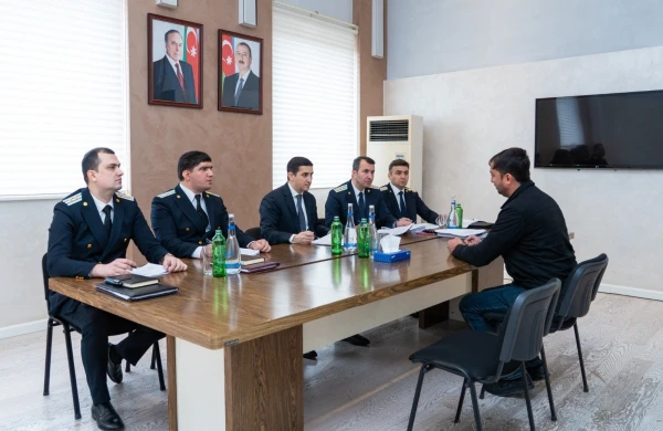 Ədliyyə naziri Şəmkir şəhərində vətəndaşları qəbul edib&nbsp;