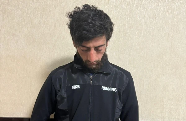 Polis Sumqayıtda Dövlət Bayrağına hörmətsizlik edən şəxsi saxlayıb&nbsp;