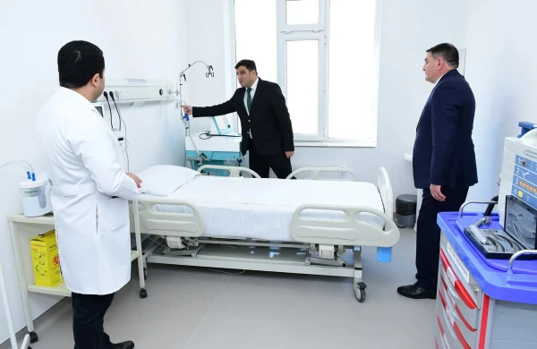 Ağstafa xəstəxanasının Təcili tibbi yardım şöbəsi təmirdən sonra istifadəyə verilib&nbsp;