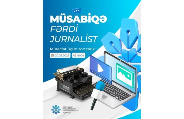 Medianın İnkişafı Agentliyi jurnalistlər üçün müsabiqə elan edib&nbsp;
