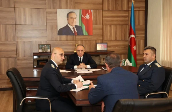 Kamran Əliyev Masallıda vətəndaşları qəbul edib&nbsp;