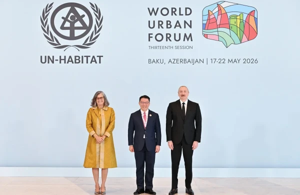 İlham Əliyev Ümumdünya Şəhərsalma Forumunun 13-cü sessiyasının açılış mərasimində iştirak edir&nbsp;