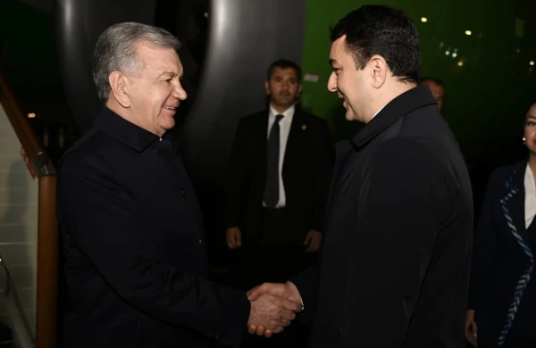 Özbəkistan Prezidenti Şavkat Mirziyoyev Azərbaycana səfərə gəlib&nbsp;