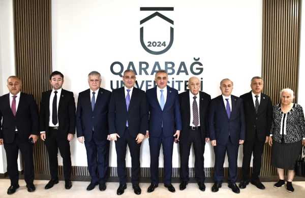 Vəkillər Kollegiyasının nümayəndə heyəti Qarabağ Universitetində olub&nbsp;