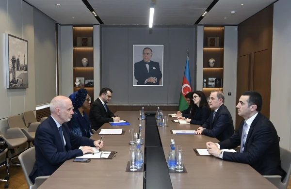 Ceyhun Bayramov BMqT baş direktorunun müavini ilə görüşüb&nbsp;