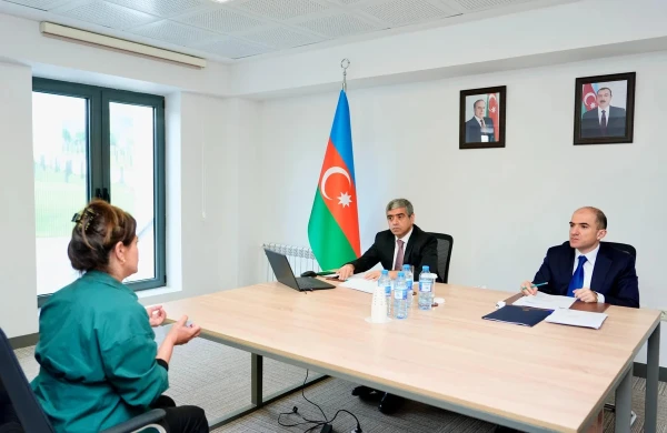 Anar Əliyev Xankəndidə vətəndaşları qəbul edib&nbsp;