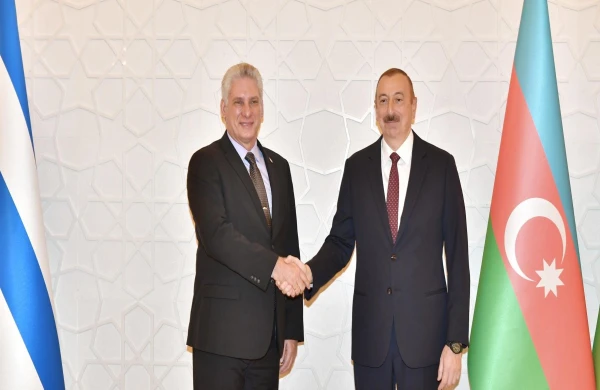 Kuba Prezidenti Azərbaycan liderini təbrik edib