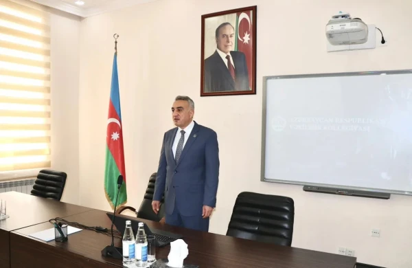 Vəkiliyə qəbulla bağlı imtahan mərhələlərini uğurla başa vuran 71 namizəd icbari təlimlərə cəlb edilib&nbsp;