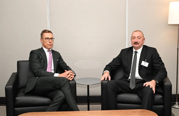 Aleksandr Stubb Azərbaycan Prezidentini təbrik edib