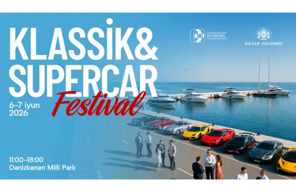 Bakı bulvarında klassik və sürət avtomobillərinin festivalı təşkil olunacaq