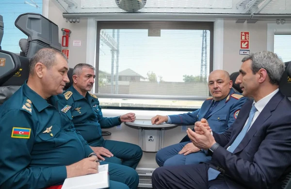 Rəhbər şəxslər qatara mindi — Prezident onlara hansı tapşırığı verib?