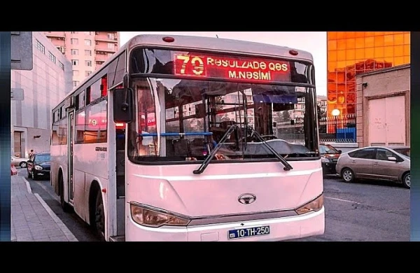 79 nömrəli marşrutun bütün avtobusları yenilənir