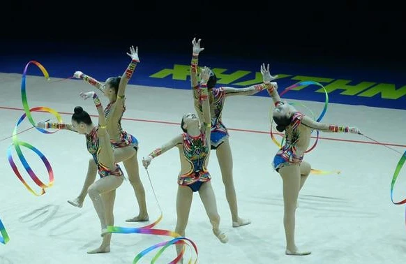 Azərbaycanın bədii gimnastları Bolqarıstanda Avropa çempionatında iştirak ediblər