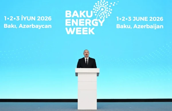 İlham Əliyev Bakı 31-ci "Baku Energy Forum"un rəsmi açılış mərasimində iştirak edir