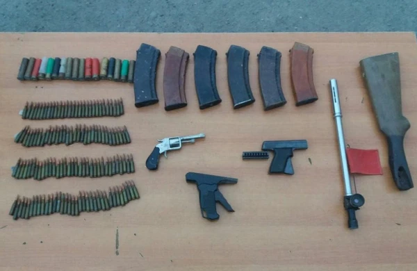 Qanunsuz saxlanılan silahlar aşkarlanıb&nbsp;