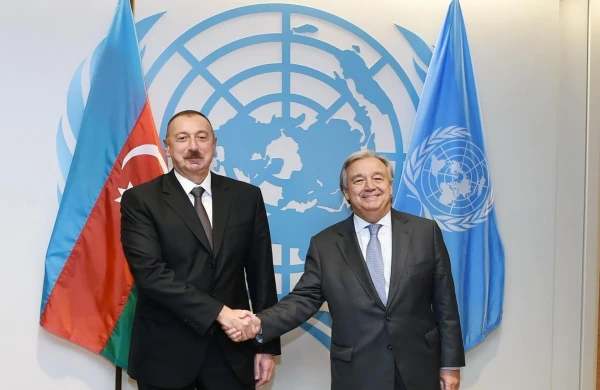 BMT Baş katibi Azərbaycan Prezidentini təbrik edib&nbsp;