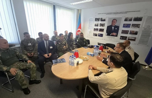 Azərbaycanın NATO yanındakı nümayəndəliyində 9 ölkənin nümayəndələri qəbul edilib&nbsp;