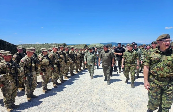 “Platinum Wolf - 2026” təlimində "Yüksək Səviyyəli Müşahidəçi Günü" keçirilib - FOTO