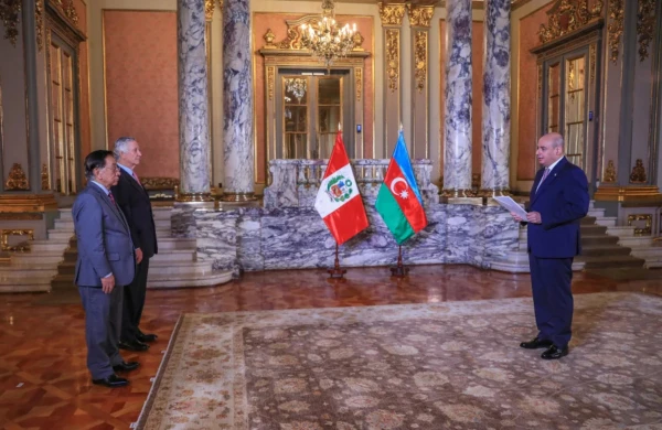 Peru Prezidenti Azərbaycan səfirinin etimadnaməsini qəbul edib 