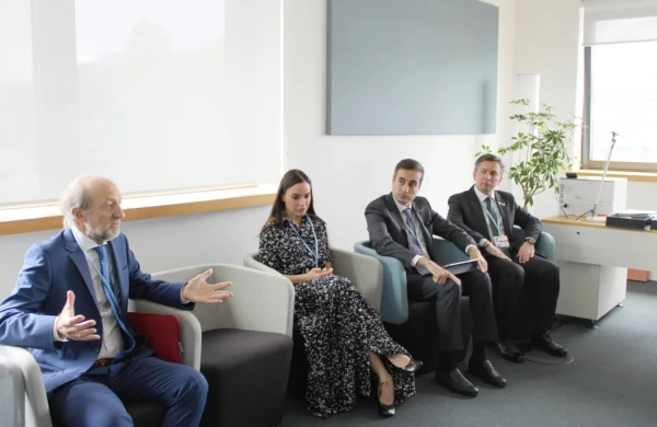 Leyla Əliyeva Almaniyada UNFCCC-in icraçı katibi ilə görüşüb&nbsp;