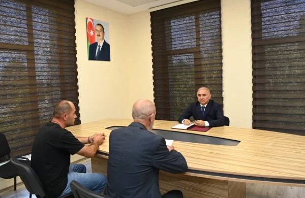 Vüqar Əhmədov Qax və Zaqatala sakinləri ilə görüşüb&nbsp;