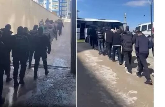Türkiyədə genişmiqyaslı əməliyyat - 70 nəfər tutuldu