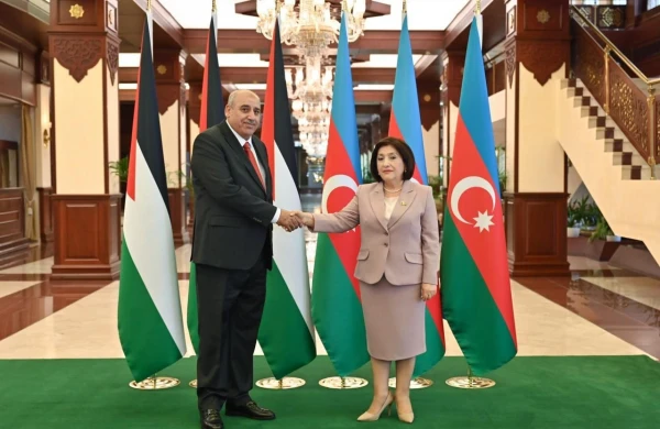 Sahibə Qafarova İordaniya Nümayəndələr Palatasının sədri ilə görüşüb&nbsp;