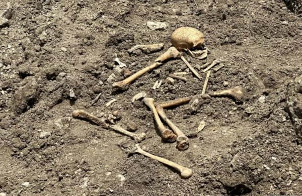 Ağdamda insan skeletinə bənzər qalıqlar aşkarlanıb&nbsp;
