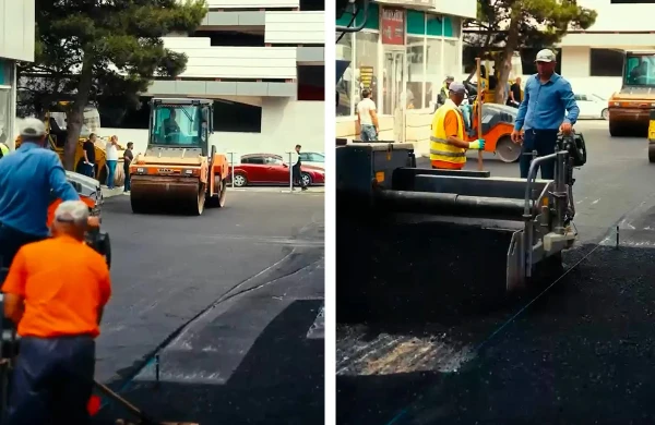 Bakıda daha bir yol sahəsi təmir olunub&nbsp;