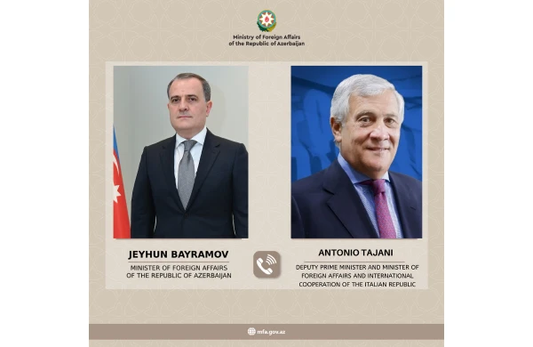Azərbaycan və İtaliya XİN rəhbərlərinin telefon danışığı olub 