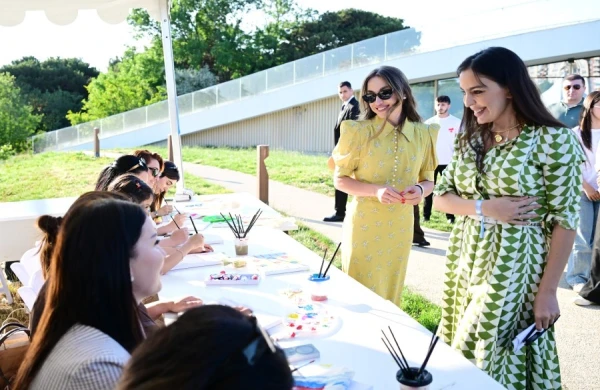 Leyla Əliyeva və Alona Əliyeva Xeyirxahlıq Festivalında iştirak ediblər&nbsp;
