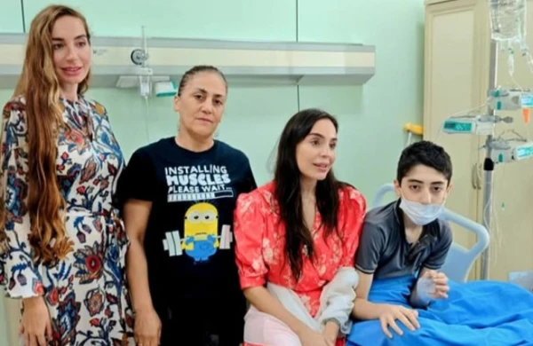 Leyla və Arzu Əliyevalar Milli Onkologiya Mərkəzində olublar