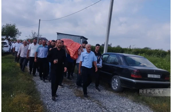 Xarkovda ölən tələbənin nəşi Kürdəmirə gətirildi