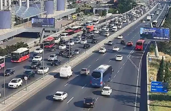 Bu ərazilərdə tıxac var -DİQQƏT
