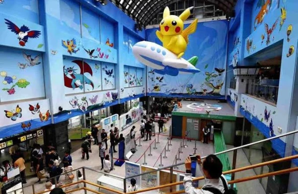 Yaponiyada "Pokemon" hava limanı açıldı