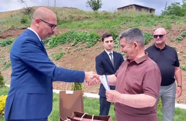 Şuşanın Kiçik Qaladərəsi kəndinə növbəti köç olub, açarlar təqdim edilib