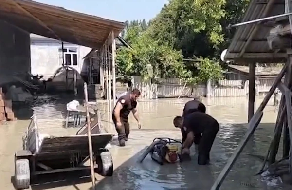 Su basmış ərazilərdə FHN-in fəaliyyəti davam edir