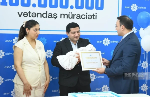 "ASAN xidmət"ə 100 milyonuncu müraciət qeydə alınıb&nbsp;