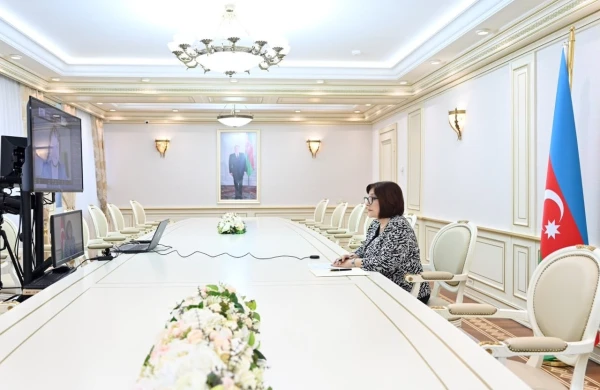 Sahibə Qafarova Pİ-nin yüksək səviyyəli dialoqunda çıxış edib&nbsp;