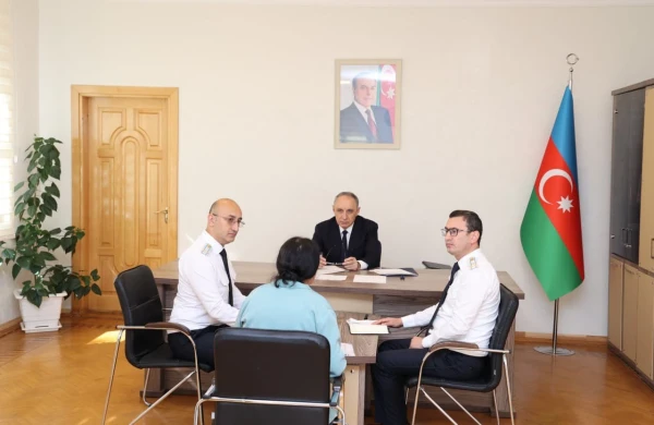 Baş prokuror Balakən rayonunda vətəndaşları qəbul edib&nbsp;