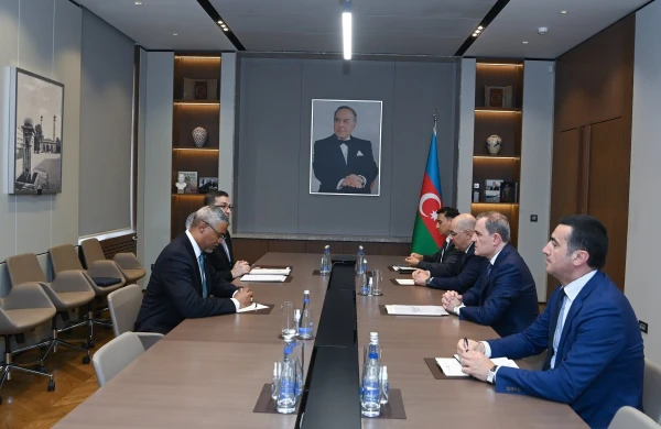 Ceyhun Bayramov Ümumdünya Gömrük Təşkilatının Baş katibi ilə görüşüb